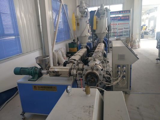 Машина для изготовления газовых / водяных труб из HDPE PE, одношрубный экструдер с сертификатом CE