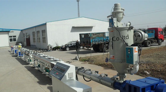 Линия штранг-прессования трубы ПЭ поставки газа воды, машина штранг-прессования трубы ПЭ дренажа воды