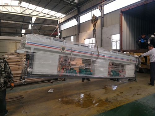Latest company news about Производственная линия трубы PE deliveried к Уганде