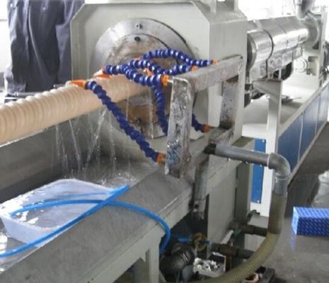 Линия штранг-прессования одиночного винта пластиковая для продукции трубы углерода ПЭ спиральной усиливая
