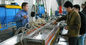пластиковая производственная линия профиля 380В, древесина пенилась линия/процесс штранг-прессования профиля Пвк