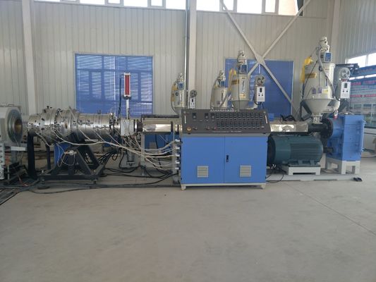 линия процесс производства штранг-прессования трубы PE 16mm до 630mm трубы HDPE