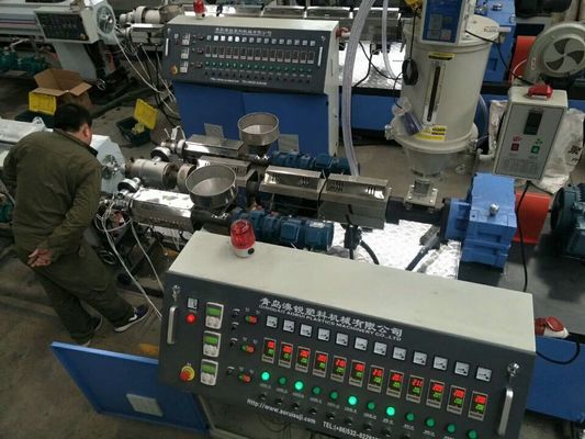 40kg/H линия штранг-прессования трубы HDPE PPR Dia 40mm пластиковая