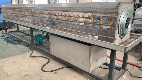 Линия штранг-прессования трубы одиночного PE винта PPR пластиковая с синхронизацией