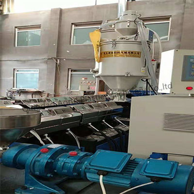 Одиночная труба PE винта делая линию 110mm штранг-прессования трубы HDPE природного газа машины